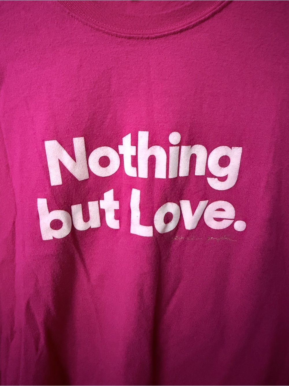 Spiritual Gangster Pink “Nothing But Love” Sweatshirt Size M - Picture 5 of 10